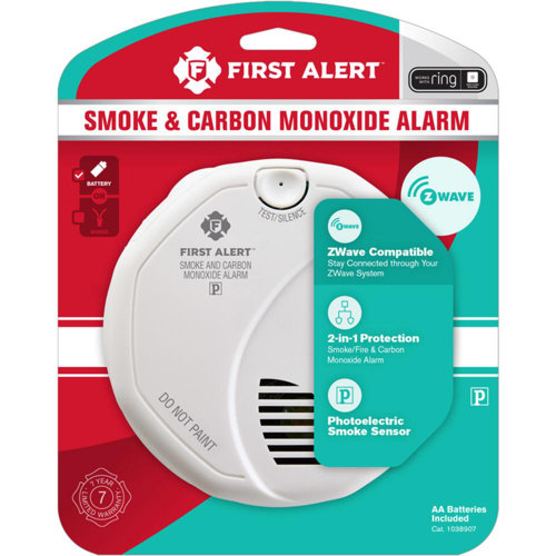 First Alert Wall Mounted Carbon Monoxide Detector Wayfair